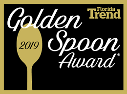 Florida Trend's Golden Spoon Award 2018